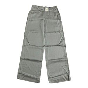 Club Monaco Soft Carpenter Pants Gray Womens Size 6 NWT $198 MSRP